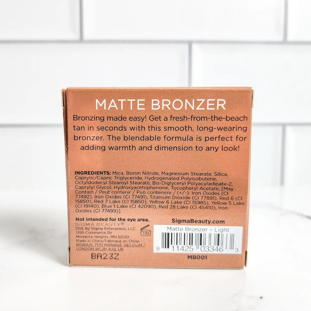 Sigma Matte Bronze Light